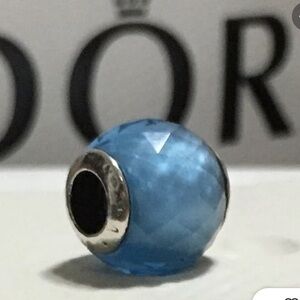 Pandora Blue petite Faceted Charm